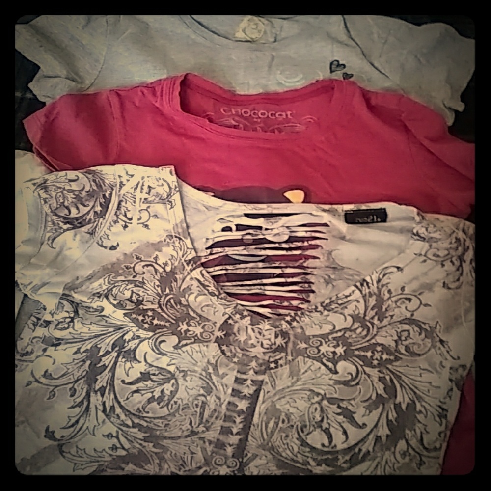 3 shirts small